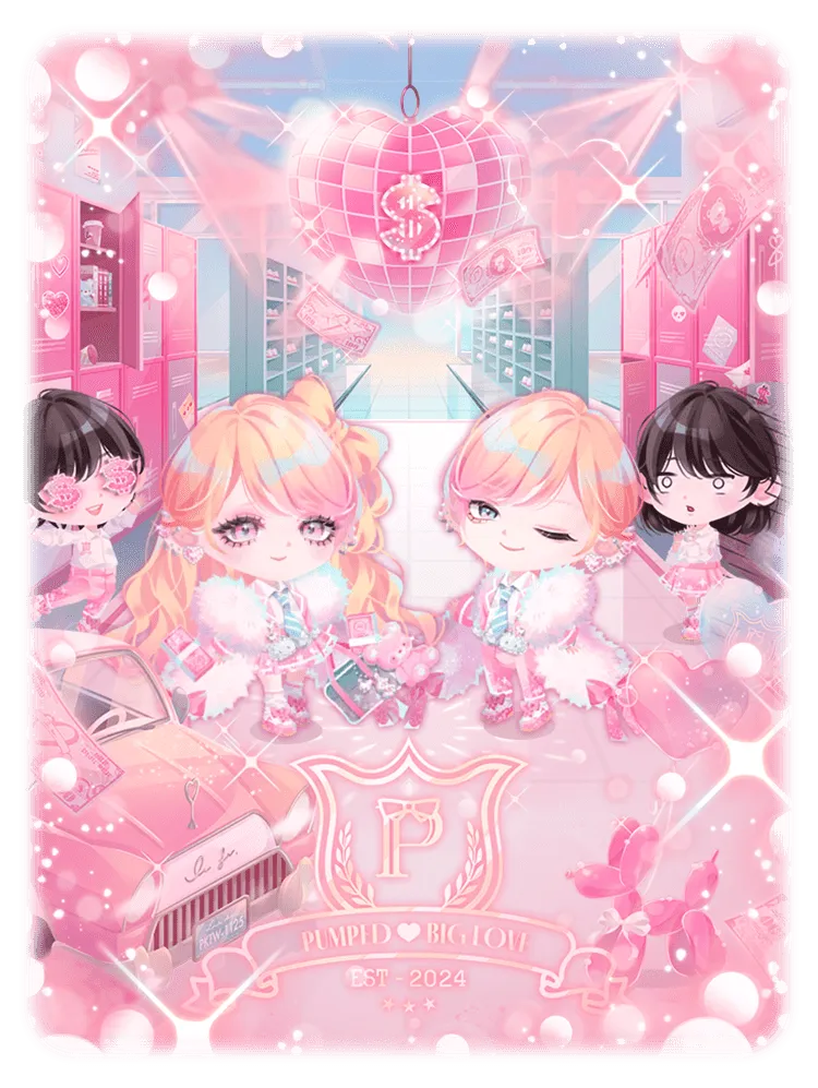 ガチャ「PUMPED♡BIG LOVE」